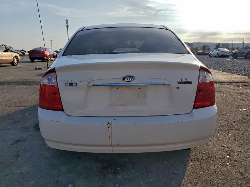 Photo 6 from auction – 2006 KIA SPECTRA LX with VIN KNAFE121365339402