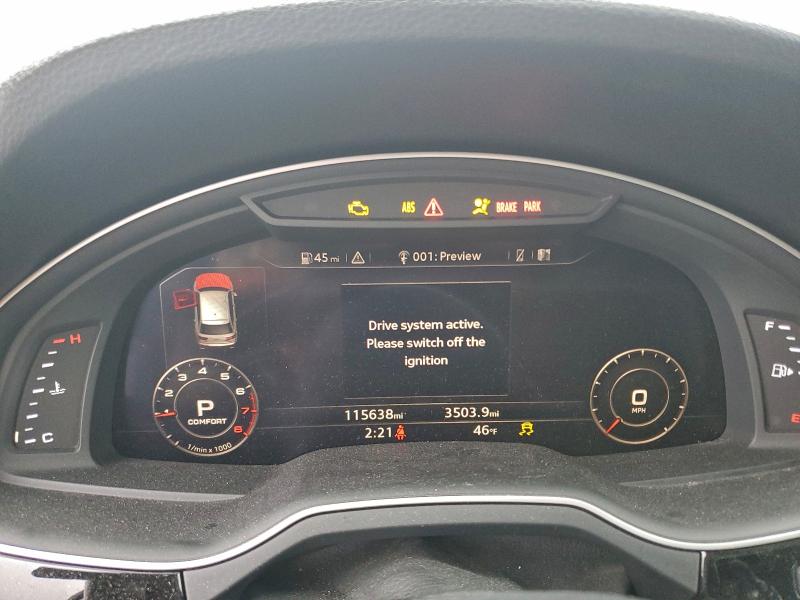 Photo 9 from auction – 2019 AUDI Q7 PREMIUM with VIN WA1LAAF75KD010873
