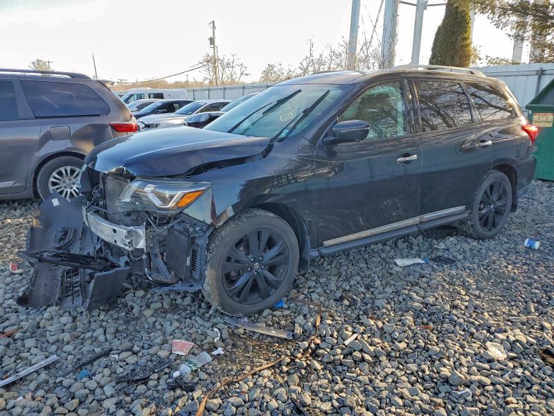 NISSAN PATHFINDER 2017 with VIN 5N1DR2MM2HC662152 - Photo from auction