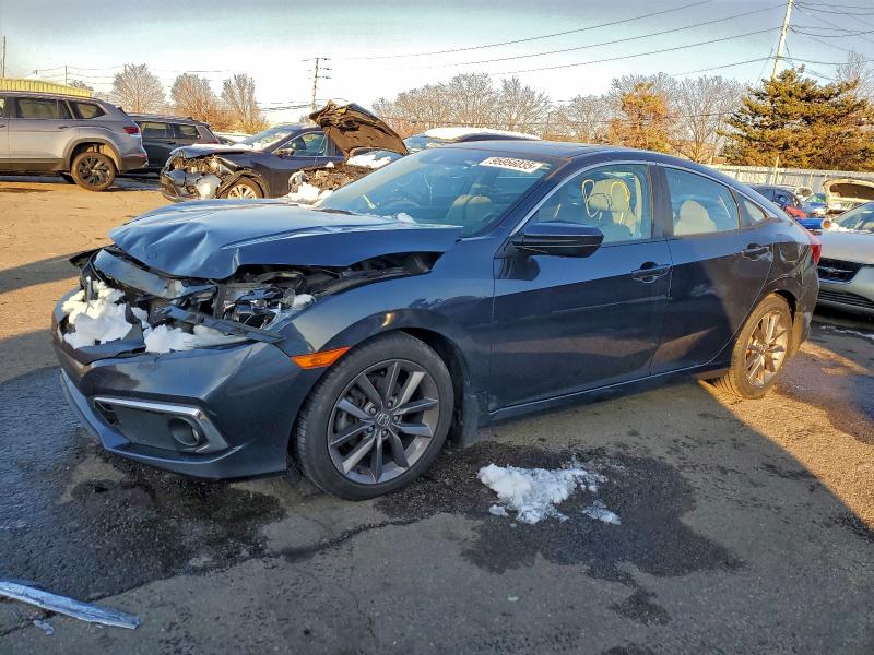 HONDA CIVIC EX 2020 with VIN 19XFC1F33LE024880 - Photo from auction