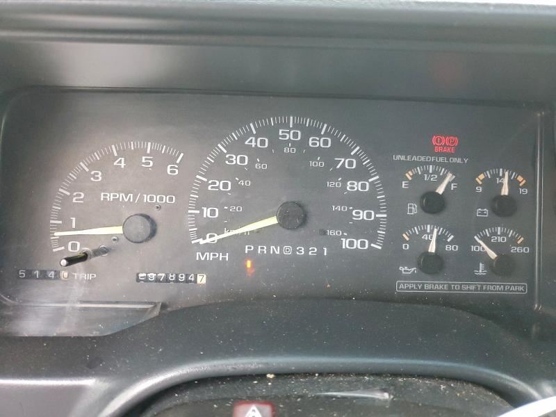 Photo 9 from auction – 1998 GMC SIERRA with VIN 2GTEC19R8W1554789