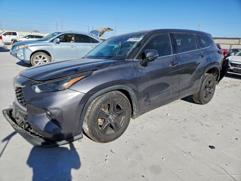 TOYOTA HIGHLANDER 2022 with VIN 5TDZZRAH9NS541641 - Photo from auction
