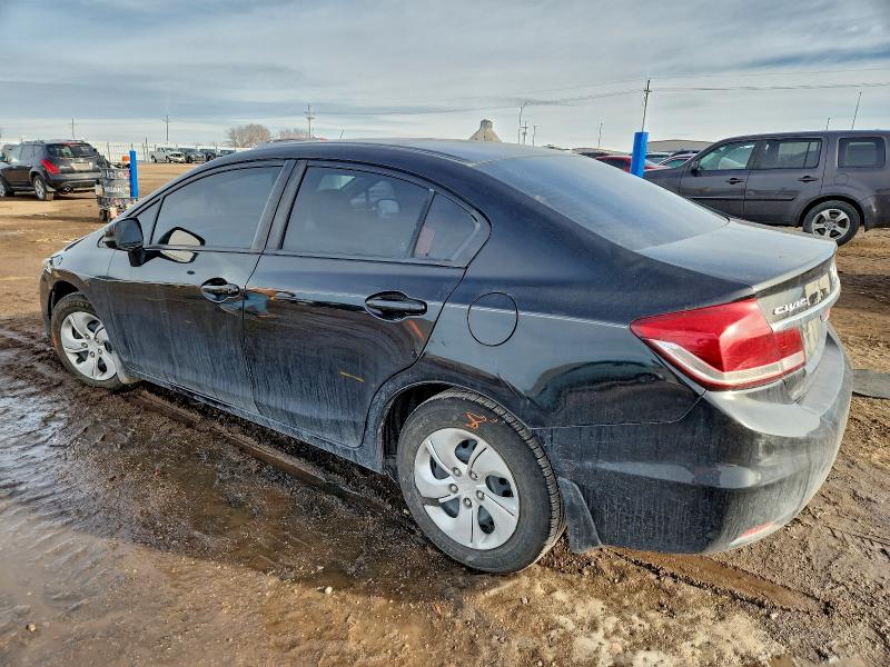 Photo 2 from auction – 2013 HONDA CIVIC LX with VIN 19XFB2F53DE028181