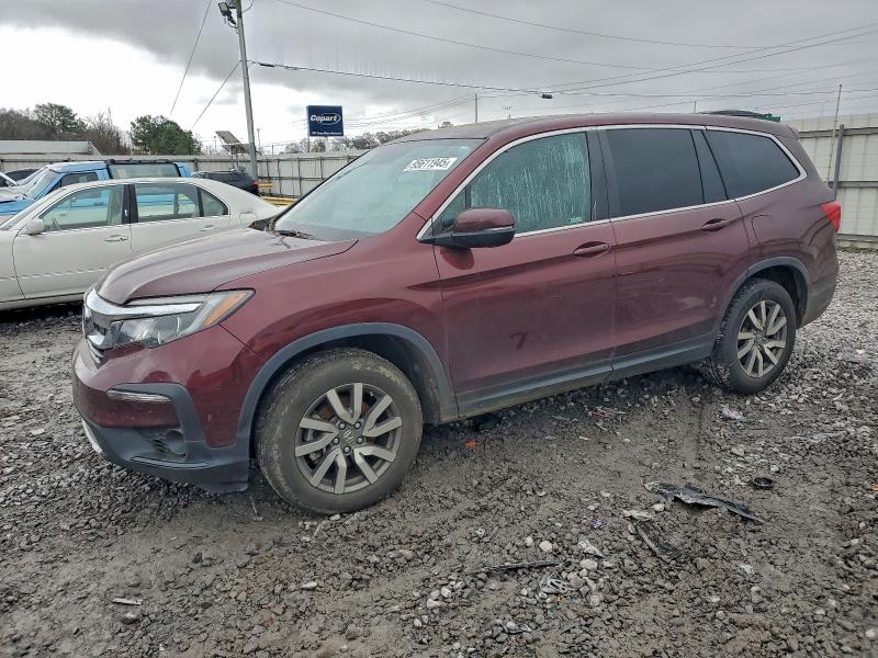 HONDA PILOT 2021 with VIN 5FNYF6H52MB006118 - Photo from auction