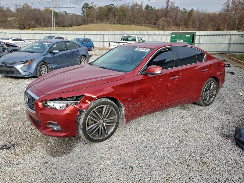 Photo 1 from auction – 2015 INFINITI Q50 BASE with VIN JN1BV7AR1FM400895