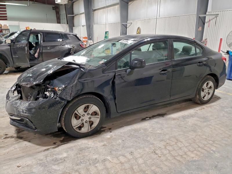 Photo 1 from auction – 2013 HONDA CIVIC LX with VIN 19XFB2F56DE081490