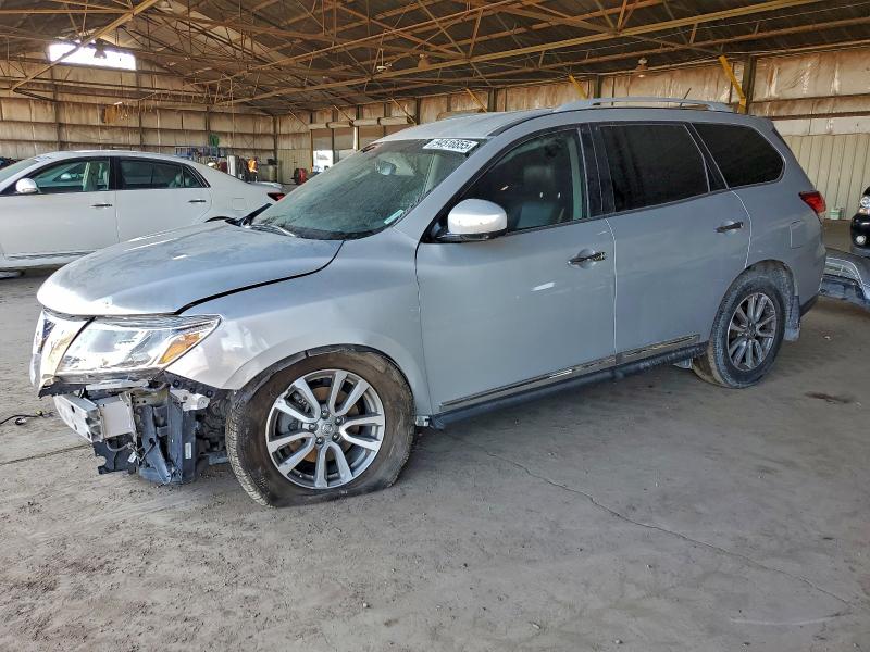 NISSAN PATHFINDER 2015 with VIN 5N1AR2MN7FC633397 - Photo from auction