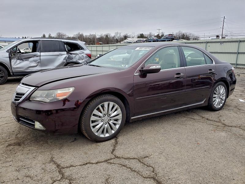 ACURA RL 2011 with VIN JH4KB2F60BC000574 - Photo from auction