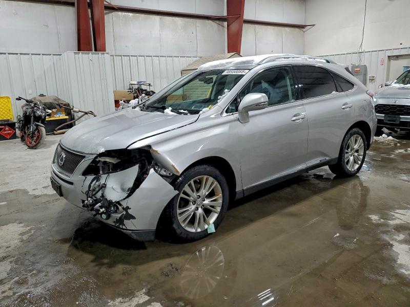 LEXUS RX 450H 2010 with VIN JTJBC1BA5A2005886 - Photo from auction