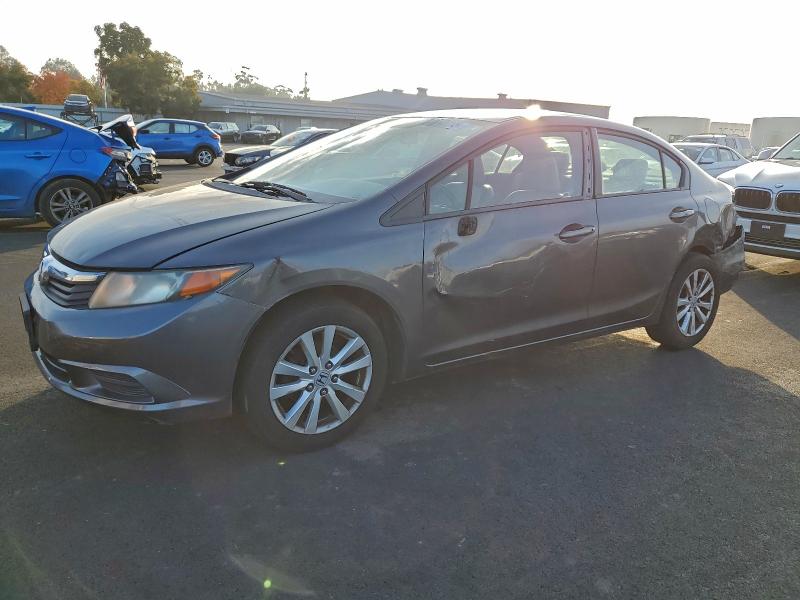 HONDA CIVIC EXL 2012 con VIN 2HGFB2F91CH550640 - Foto de la subasta