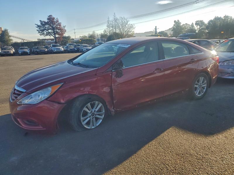 HYUNDAI SONATA GLS 2012 with VIN 5NPEB4AC6CH367590 - Photo from auction