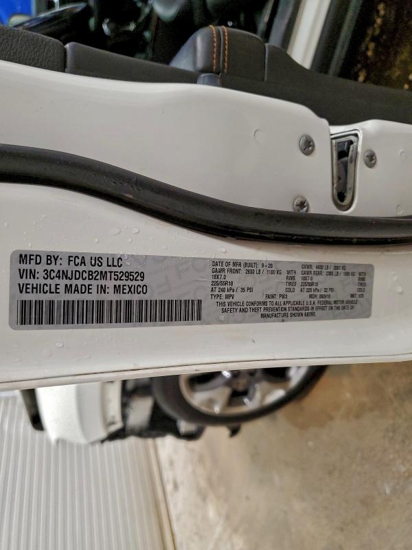 Photo 14 from auction – 2021 JEEP COMPASS LI with VIN 3C4NJDCB2MT529529
