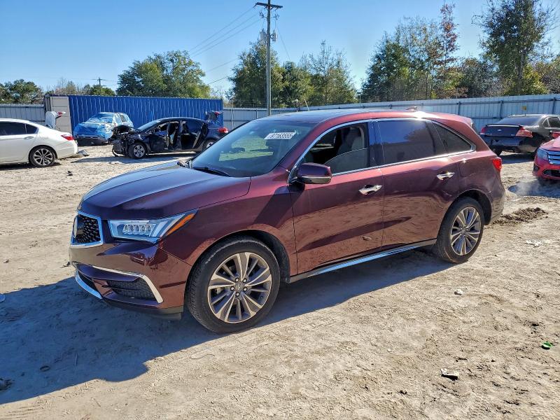 ACURA MDX TECHNO 2017 with VIN 5FRYD4H57HB043597 - Photo from auction