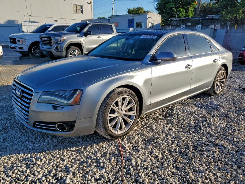 AUDI A8 L QUATT 2013 with VIN WAURGAFD1DN007094 - Photo from auction