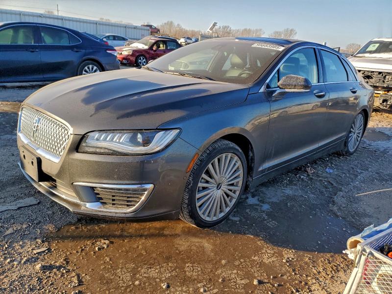 LINCOLN MKZ HYBRID 2017 with VIN 3LN6L5MU3HR617993 - Photo from auction