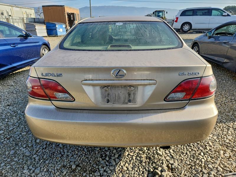 Photo 6 from auction – 2004 LEXUS ES 330 with VIN JTHBA30G940010759