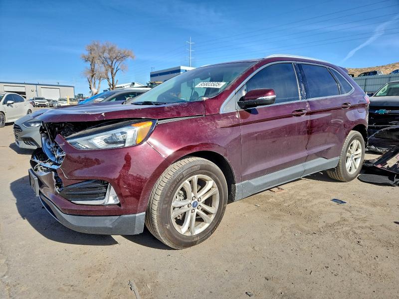 FORD EDGE SEL 2020 with VIN 2FMPK3J90LBA12557 - Photo from auction