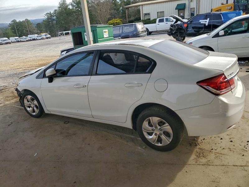 Photo 2 from auction – 2014 HONDA CIVIC LX with VIN 19XFB2F54EE025453