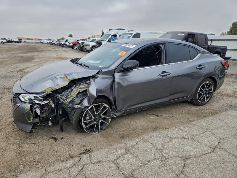 NISSAN SENTRA SR 2025 with VIN 3N1AB8DV8SY331195 - Photo from auction