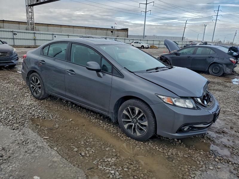 Photo 4 from auction – 2013 HONDA CIVIC EXL with VIN 19XFB2F97DE256882