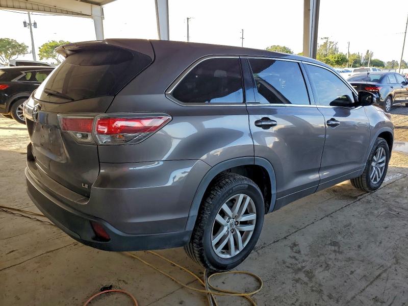 Photo 3 from auction – 2015 TOYOTA HIGHLANDER with VIN 5TDZARFH9FS009887