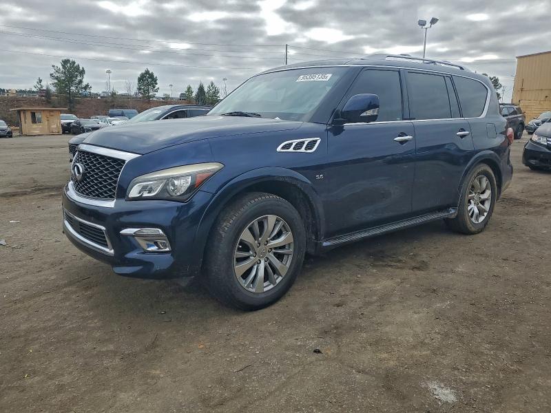 INFINITI QX80 BASE 2017 with VIN JN8AZ2NF2H9640936 - Photo from auction
