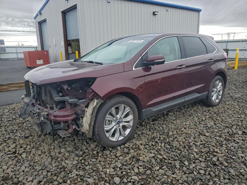 FORD EDGE TITAN 2019 with VIN 2FMPK4K95KBC09906 - Photo from auction