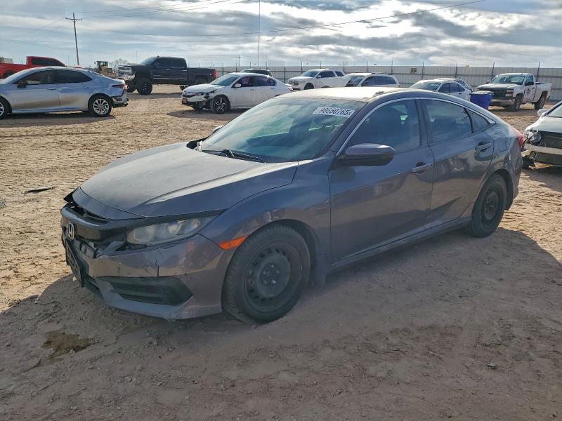 Photo 1 from auction – 2018 HONDA CIVIC LX with VIN 2HGFC2F55JH534562