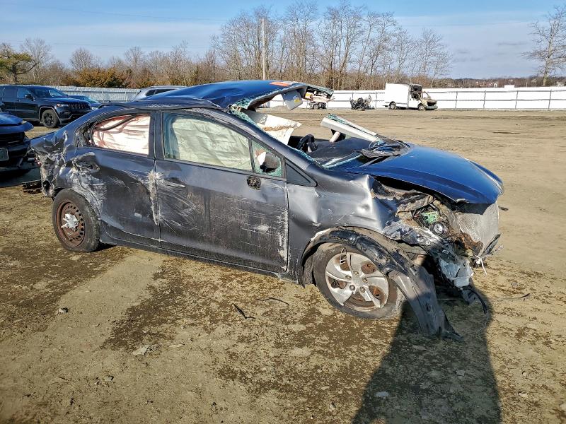 Photo 4 from auction – 2013 HONDA CIVIC LX with VIN 2HGFB2F50DH581652