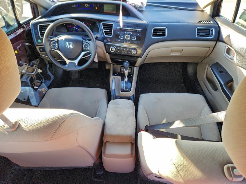 Photo 8 from auction – 2013 HONDA CIVIC LX with VIN 19XFB2F50DE007966