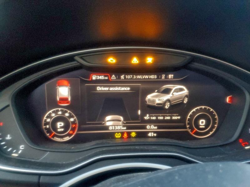 Photo 9 from auction – 2018 AUDI Q5 PREMIUM with VIN WA1BNAFY3J2109596