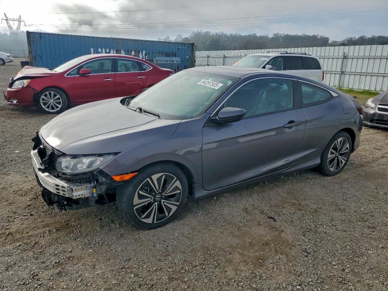 HONDA CIVIC EXL 2017 with VIN 2HGFC3B74HH356148 - Photo from auction