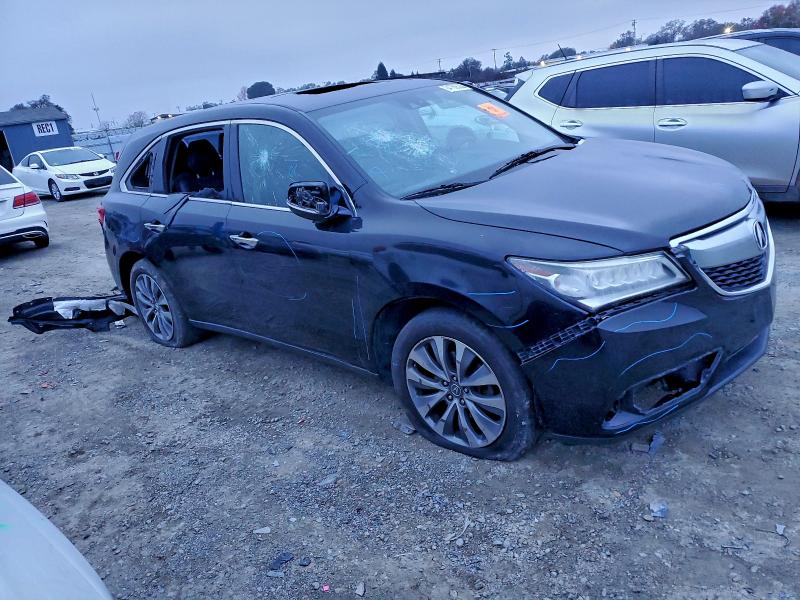Photo 4 from auction – 2014 ACURA MDX TECHNO with VIN 5FRYD3H47EB005378