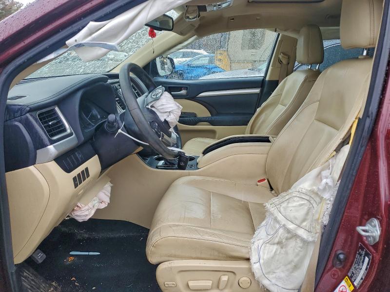 Photo 7 from auction – 2015 TOYOTA HIGHLANDER with VIN 5TDJKRFH4FS120468