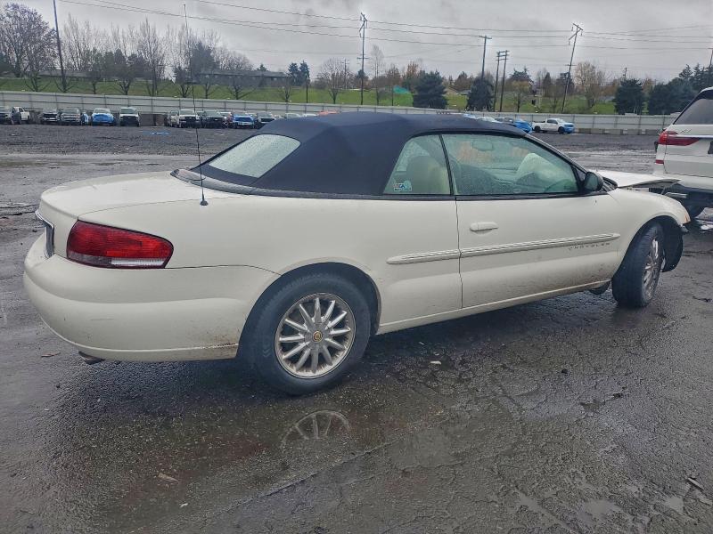 Photo 3 from auction – 2001 CHRYSLER SEBRING LI with VIN 1C3EL65U21N654129