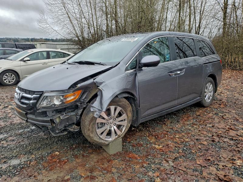 HONDA ODYSSEY EX 2014 with VIN 5FNRL5H66EB101847 - Photo from auction