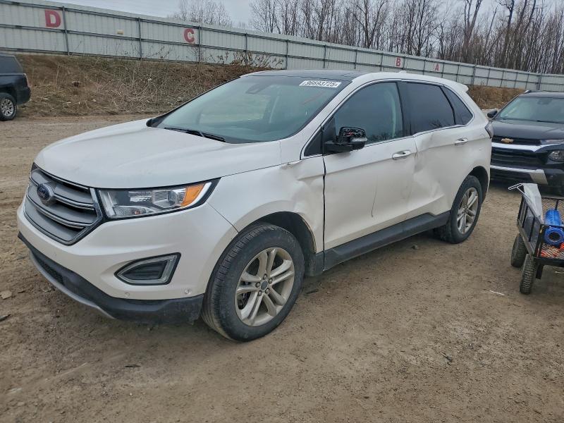 FORD EDGE 2017 with VIN 2FMPK3K84HBB21696 - Photo from auction