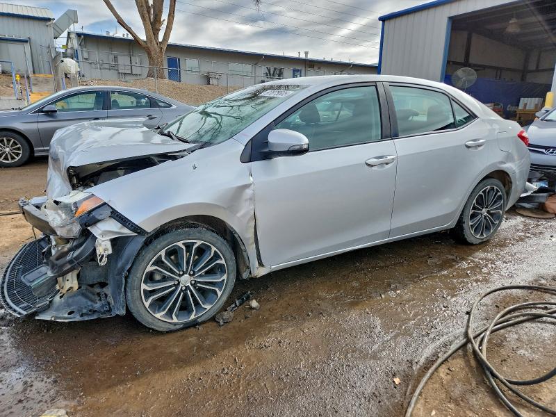 TOYOTA COROLLA L 2015 with VIN 5YFBURHE9FP254564 - Photo from auction