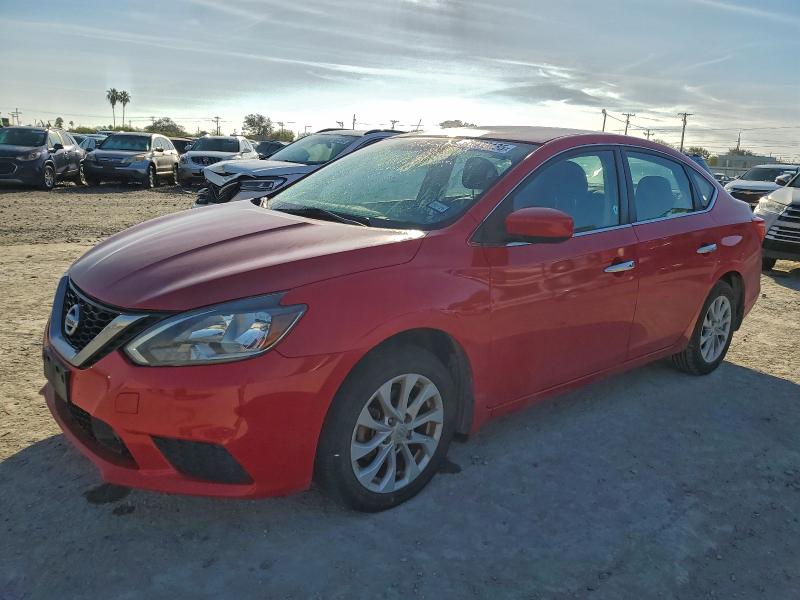 NISSAN SENTRA S 2018 with VIN 3N1AB7AP8JY205191 - Photo from auction