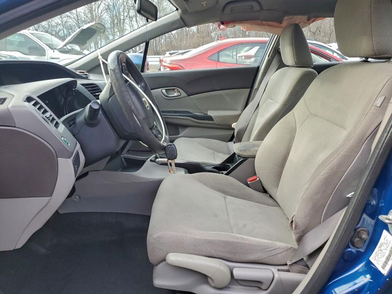 Photo 7 from auction – 2012 HONDA CIVIC LX with VIN 2HGFB2F51CH534614