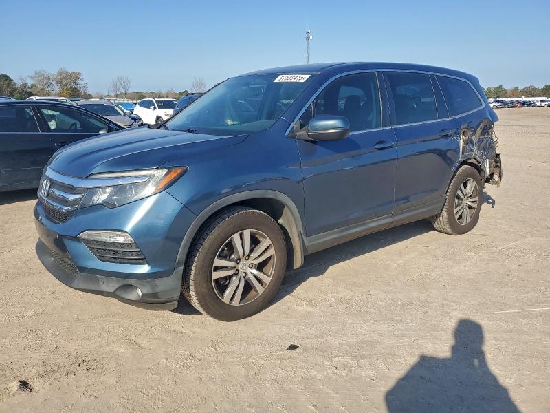 HONDA PILOT EXL 2017 with VIN 5FNYF5H53HB017953 - Photo from auction