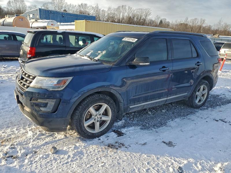 FORD EXPLORER X 2017 with VIN 1FM5K8D82HGD97224 - Photo from auction