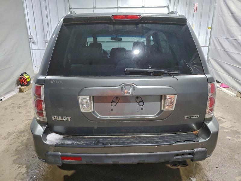 Photo 6 from auction – 2007 HONDA PILOT EXL with VIN 2HKYF18647H534406