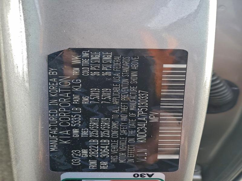 Photo 14 from auction – 2023 KIA EV6 LIGHT with VIN KNDC34LA7P5130337