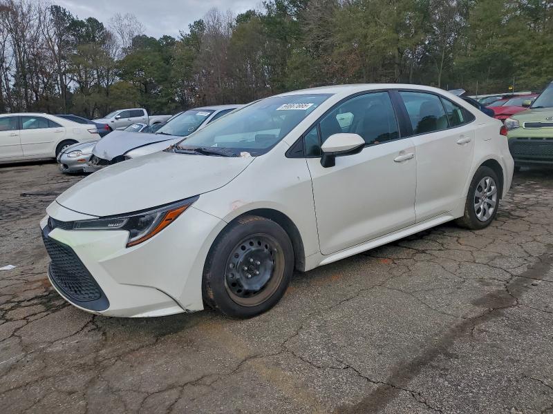 TOYOTA COROLLA LE 2020 with VIN 5YFEPRAE9LP128862 - Photo from auction