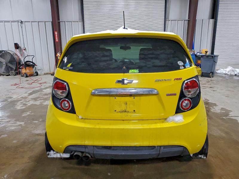Photo 6 from auction – 2015 CHEVROLET SONIC RS with VIN 1G1JH6SB4F4208083