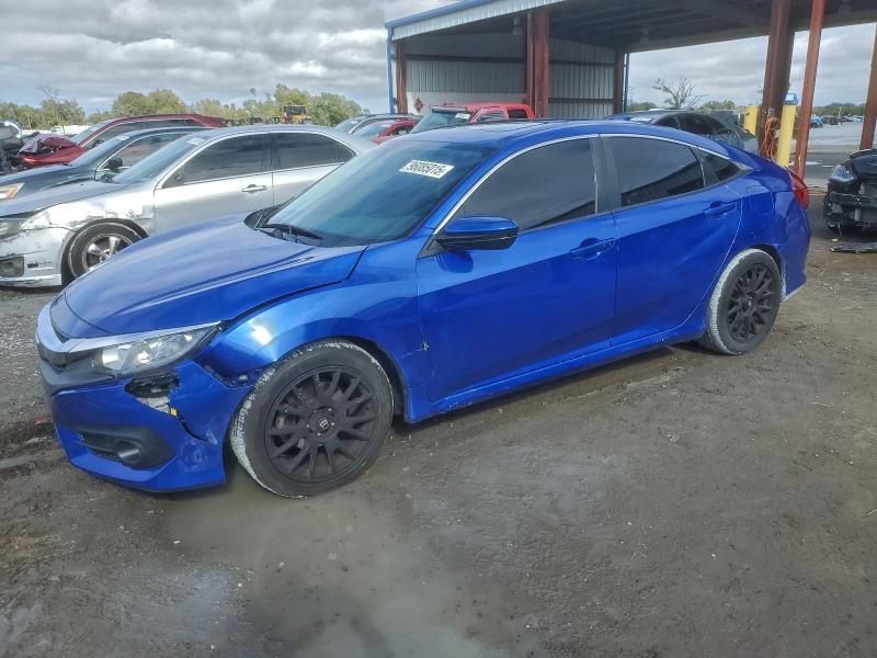 HONDA CIVIC EX 2016 with VIN 19XFC1F39GE010696 - Photo from auction