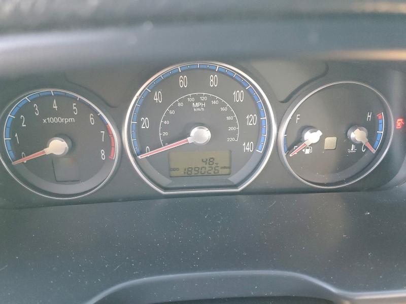Photo 9 from auction – 2008 HYUNDAI SANTA FE G with VIN 5NMSG13D08H191052