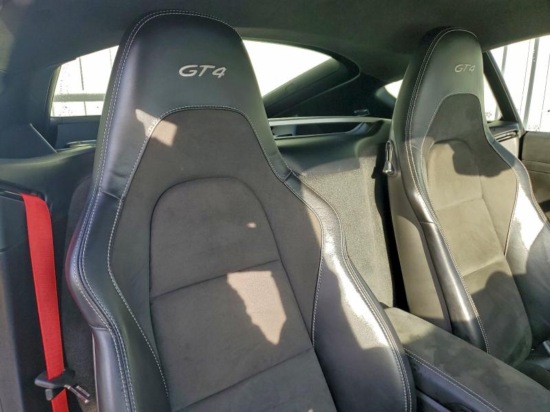 Photo 11 from auction – 2021 PORSCHE CAYMAN GT4 with VIN WP0AC2A83MK289302