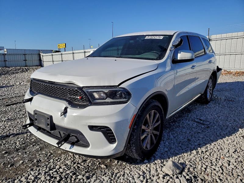 DODGE DURANGO PU 2022 with VIN 1C4RDJFG6NC183965 - Photo from auction